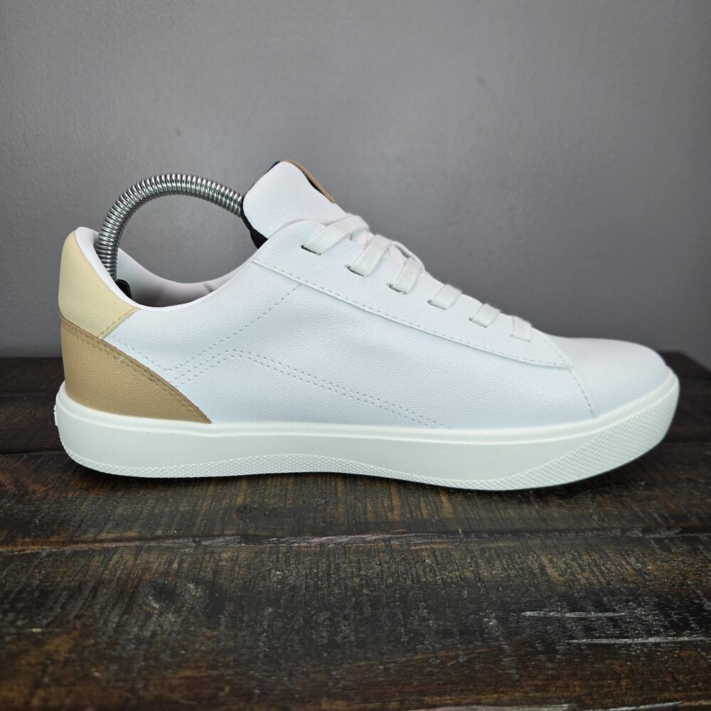 Vessi Soho Sneaker 2 Womens Size 5 Waterproof Shoes Casual White Teak - Picture 8 of 12